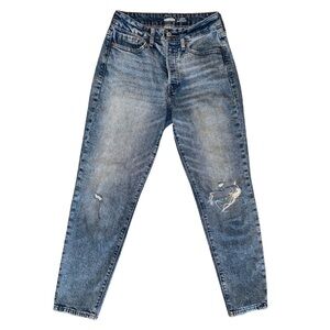 High Rise Straight Leg Jeans